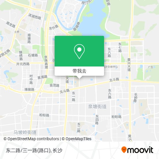 东二路/三一路(路口)地图