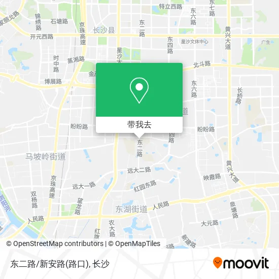 东二路/新安路(路口)地图