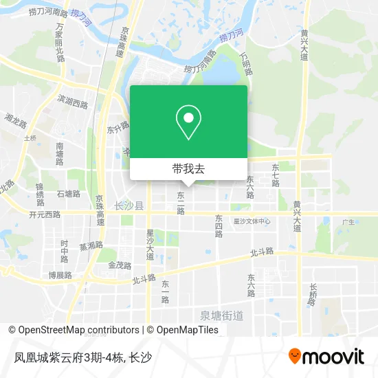 凤凰城紫云府3期-4栋地图