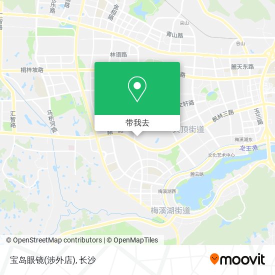 宝岛眼镜(涉外店)地图