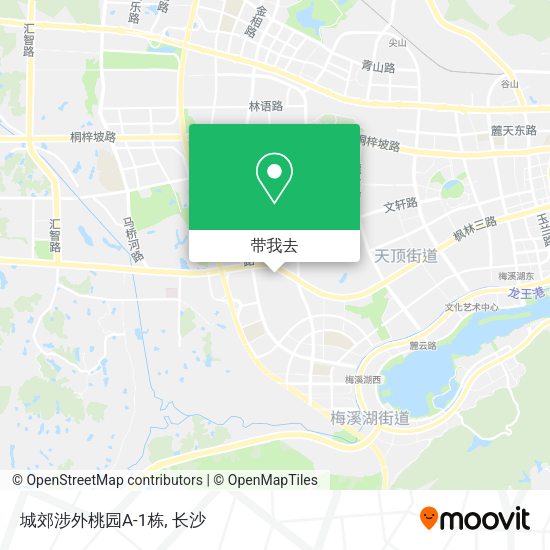 城郊涉外桃园A-1栋地图