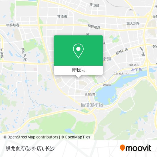 祺龙食府(涉外店)地图