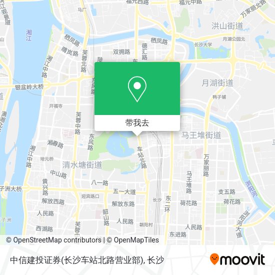 中信建投证券(长沙车站北路营业部)地图