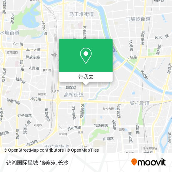 锦湘国际星城-锦美苑地图