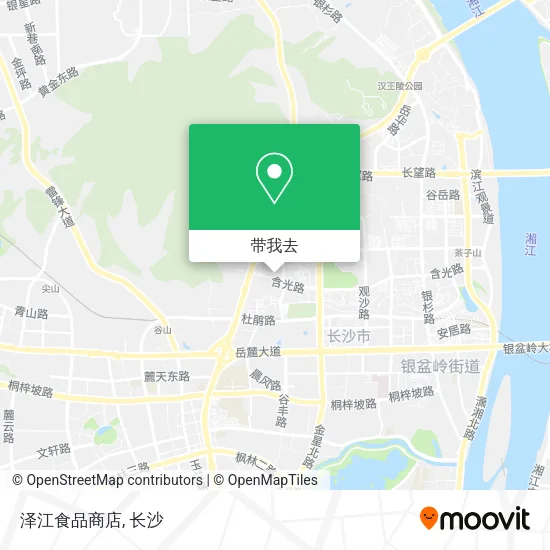 泽江食品商店地图