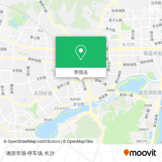 湘浙市场-停车场地图