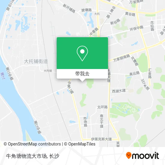 牛角塘物流大市场地图