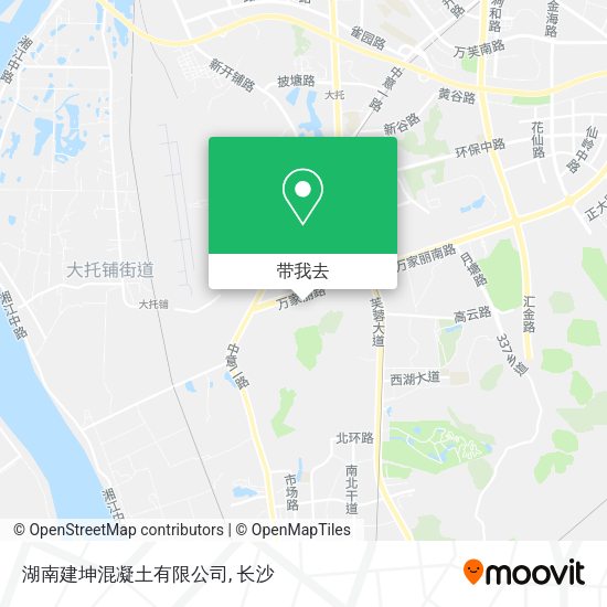 湖南建坤混凝土有限公司地图