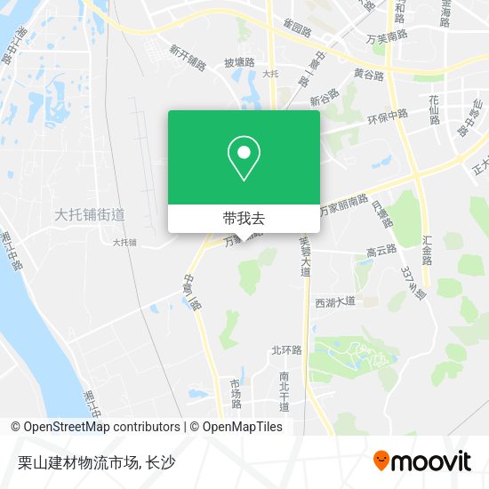 栗山建材物流市场地图