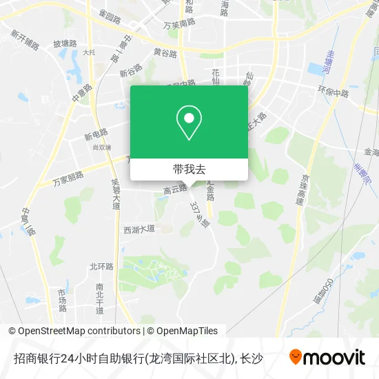 招商银行24小时自助银行(龙湾国际社区北)地图