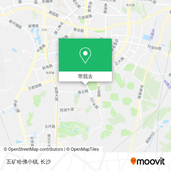 五矿哈佛小镇地图