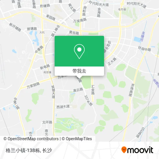 格兰小镇-138栋地图
