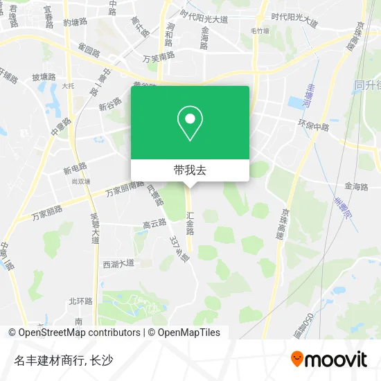 名丰建材商行地图