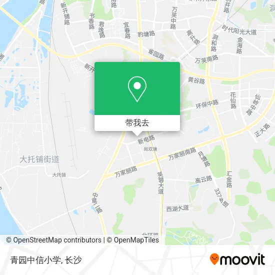 青园中信小学地图