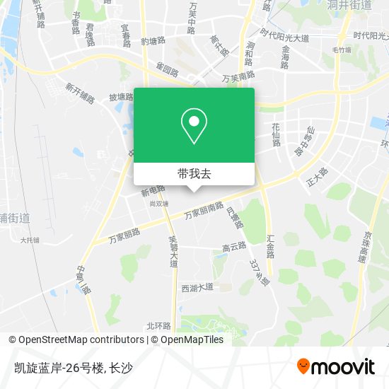 凯旋蓝岸-26号楼地图