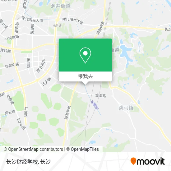 长沙财经学校地图