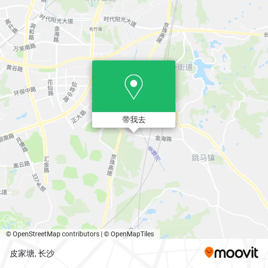 皮家塘地图