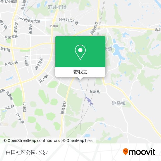 白田社区公园地图