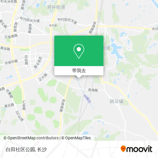 白田社区公园地图