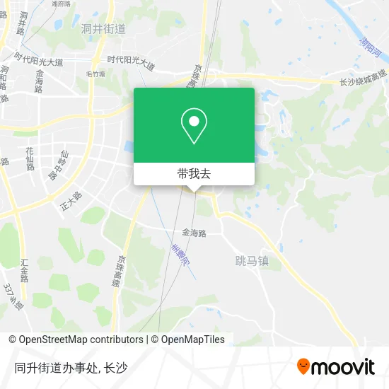 同升街道办事处地图