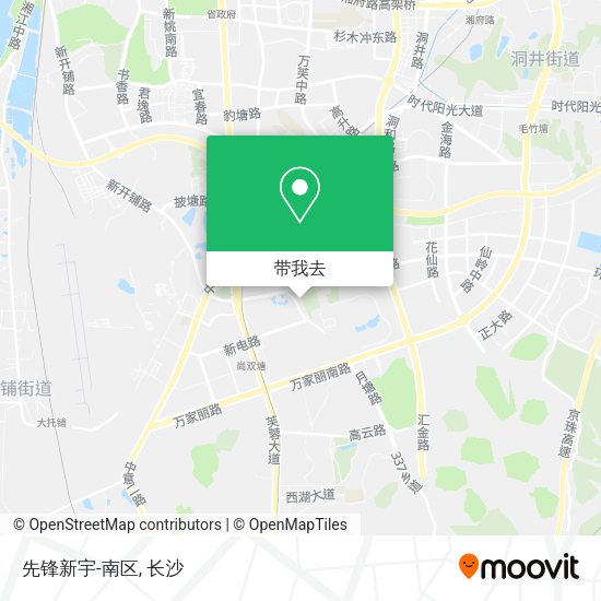 先锋新宇-南区地图