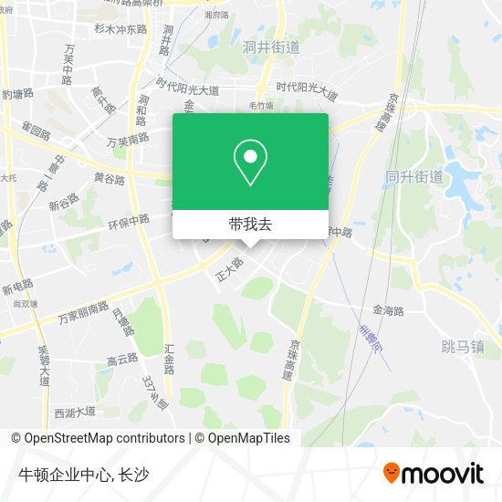 牛顿企业中心地图