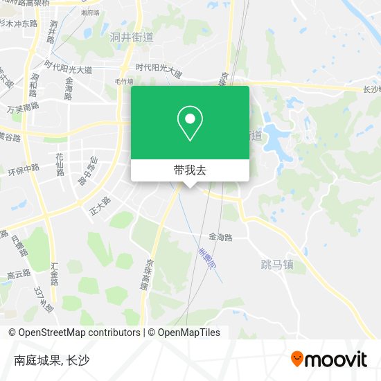 南庭城果地图
