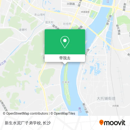新生水泥厂子弟学校地图