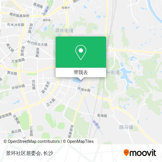 景环社区居委会地图