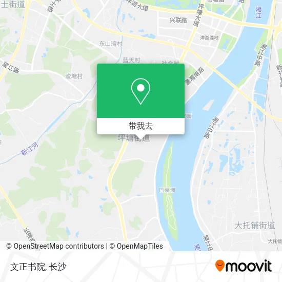 文正书院地图