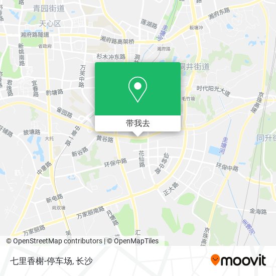 七里香榭-停车场地图