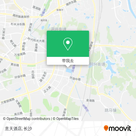意天酒店地图