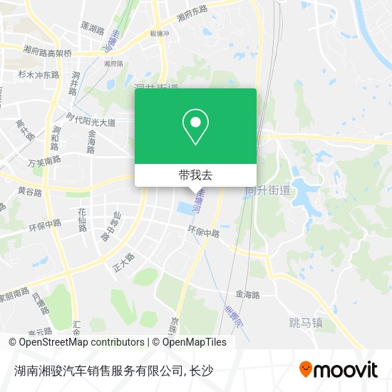 湖南湘骏汽车销售服务有限公司地图