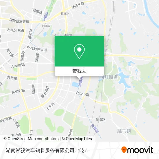 湖南湘骏汽车销售服务有限公司地图