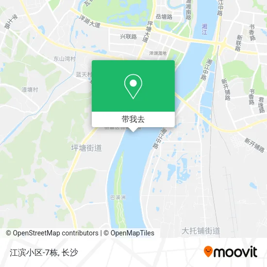 江滨小区-7栋地图