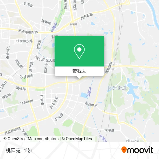 桃阳苑地图