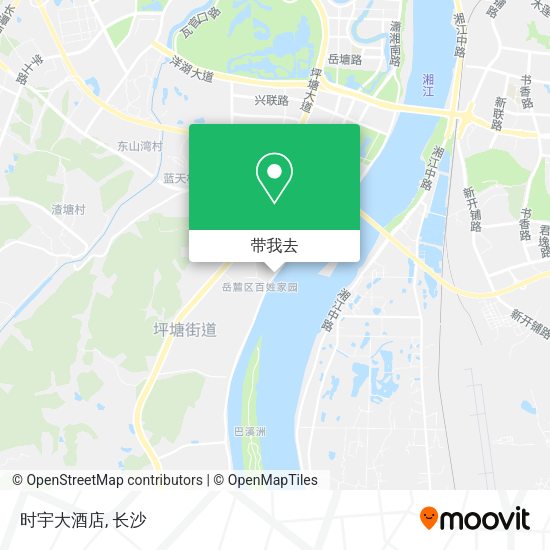 时宇大酒店地图