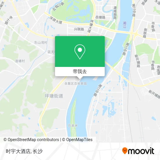 时宇大酒店地图