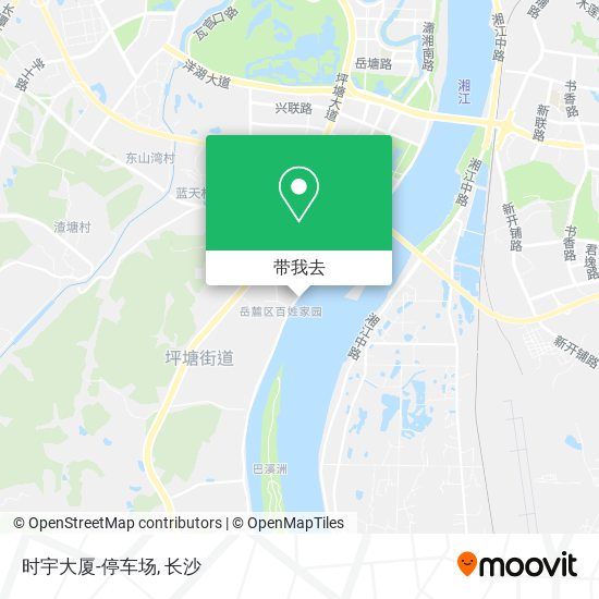 时宇大厦-停车场地图