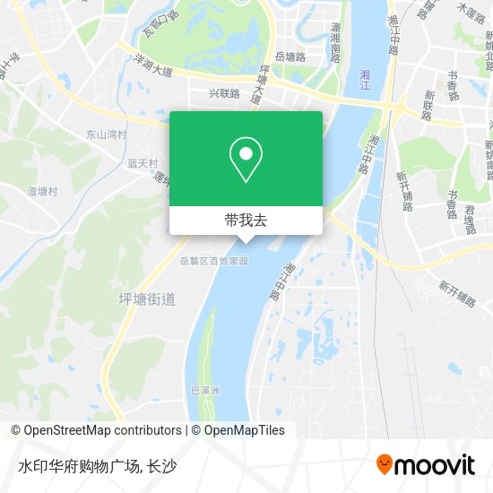 水印华府购物广场地图