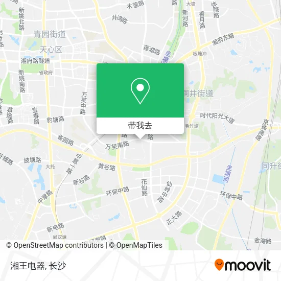 湘王电器地图