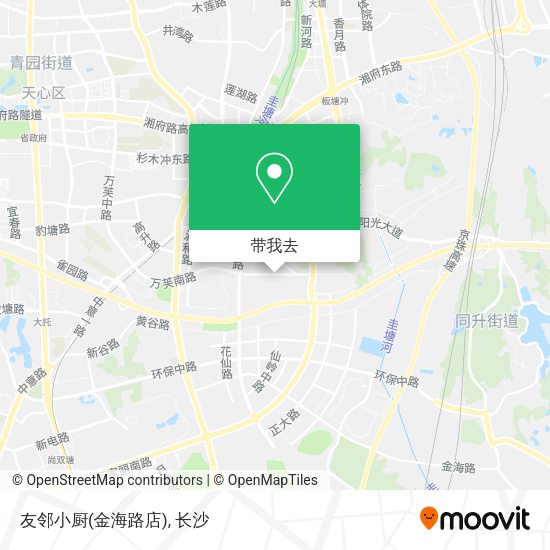 友邻小厨(金海路店)地图