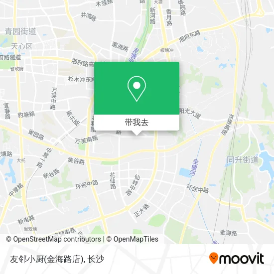 友邻小厨(金海路店)地图