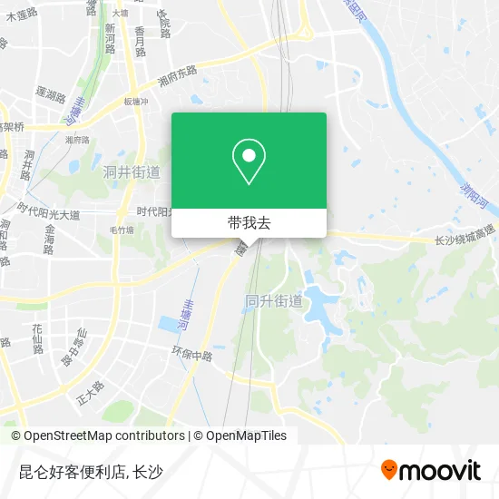 昆仑好客便利店地图