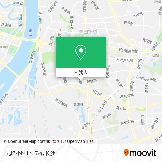 九峰小区1区-7栋地图