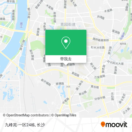 九峰苑-一区24栋地图