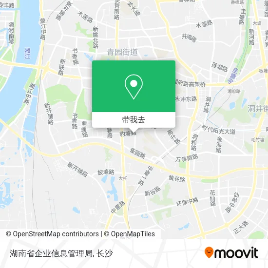 湖南省企业信息管理局地图