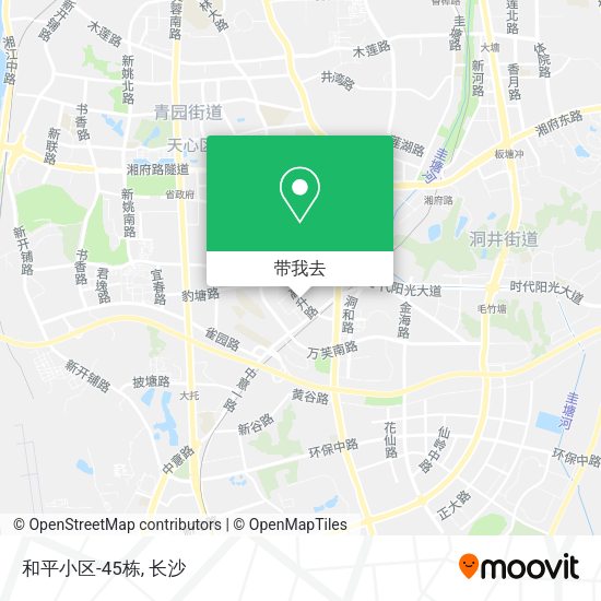 和平小区-45栋地图