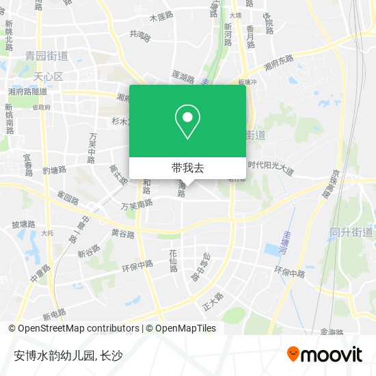安博水韵幼儿园地图