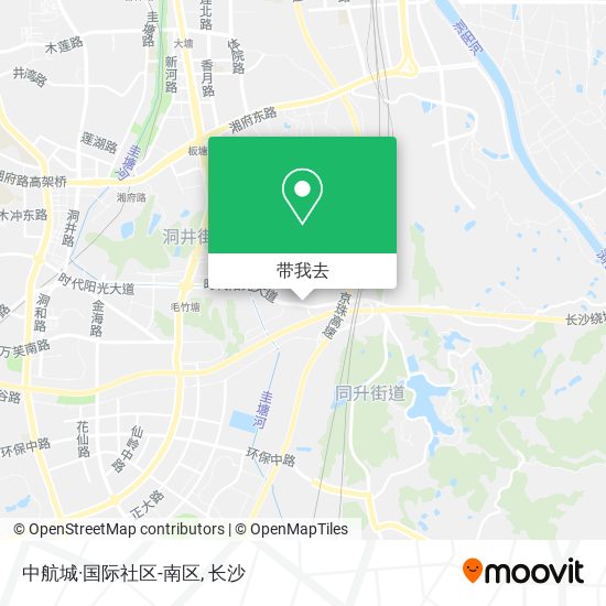 中航城·国际社区-南区地图